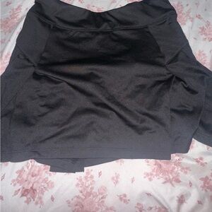 Black Athletic Skort